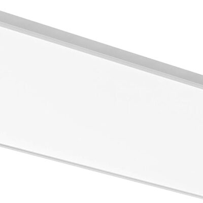 LED flat panel light, switchable color temps, ceiling mount.